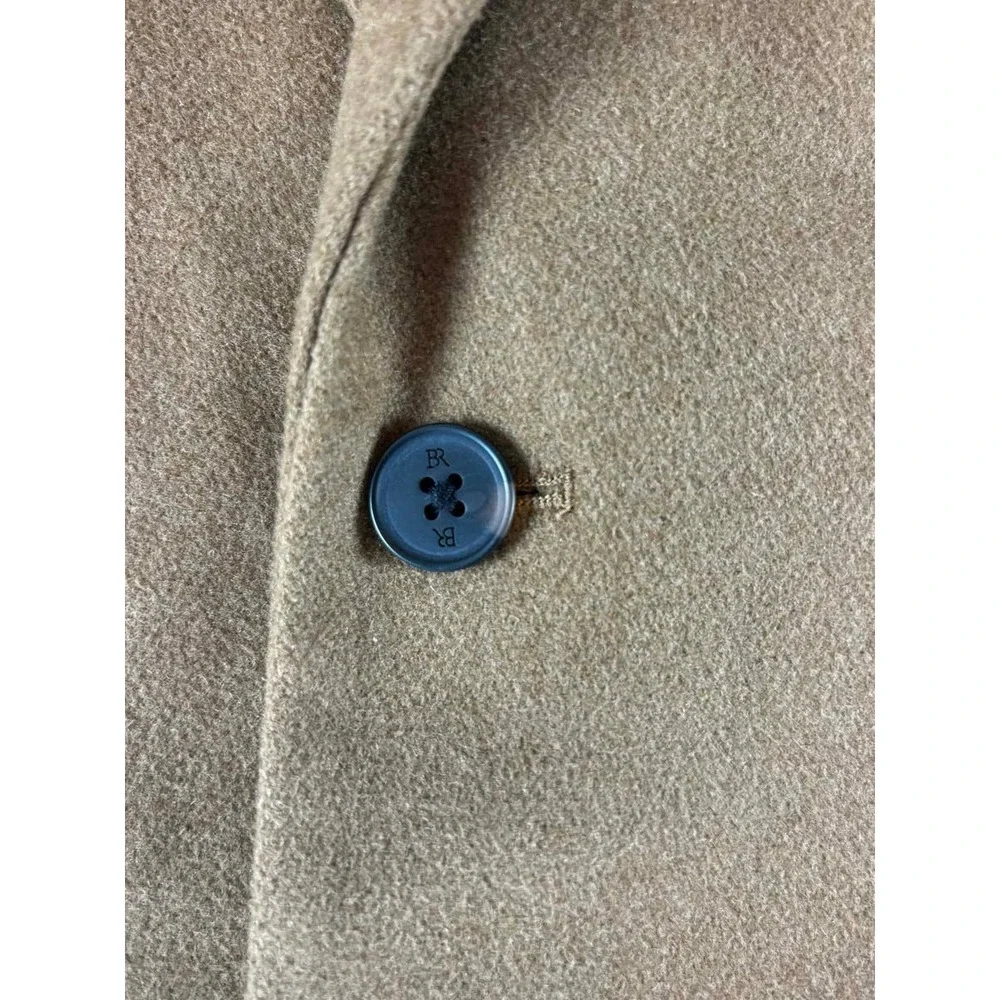 Banana Republic Mens Camel Brown Wool Blend Tailored Fit Blazer Sport Coat 44R